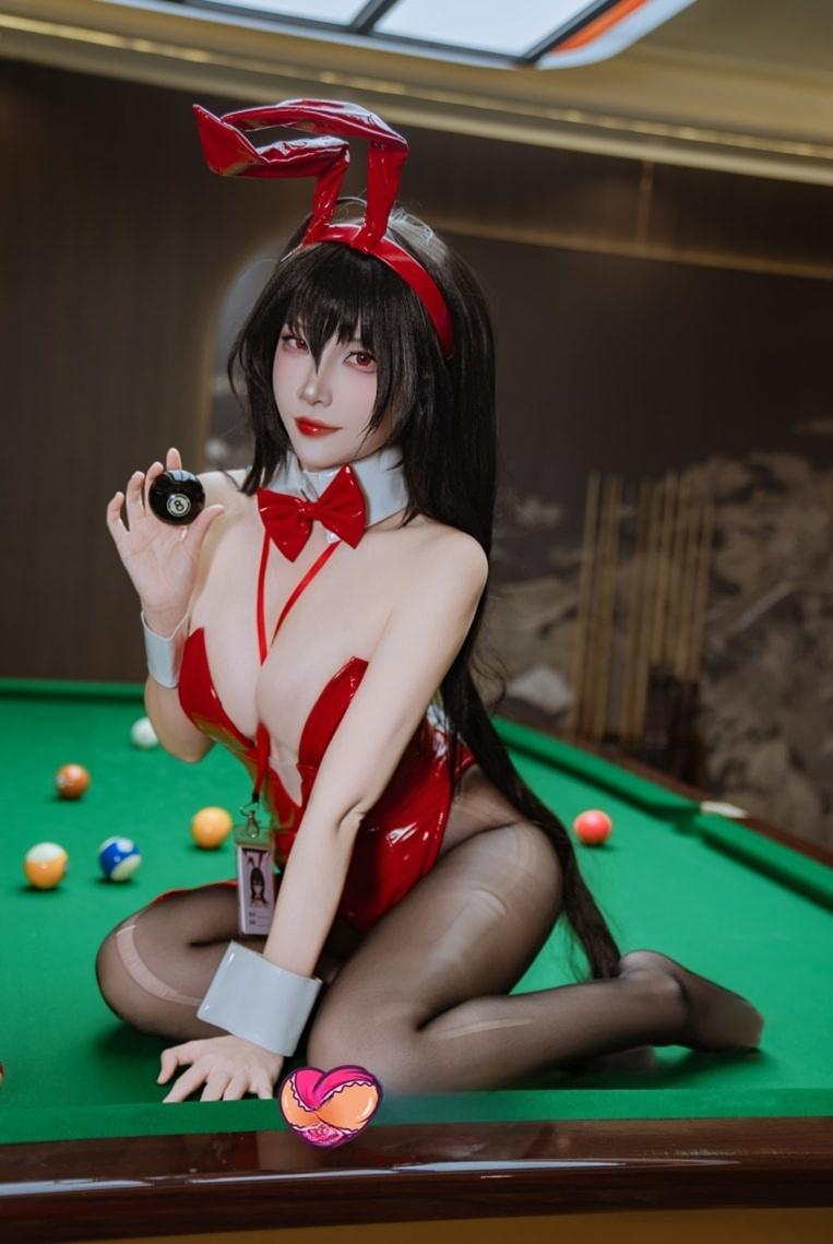 二佐Nisa – 碧蓝航线-大凤·桌球兔女郎-小编强推
